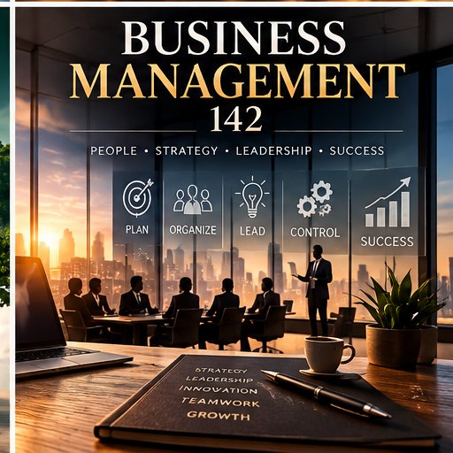 Business Management 142 study notes cover
